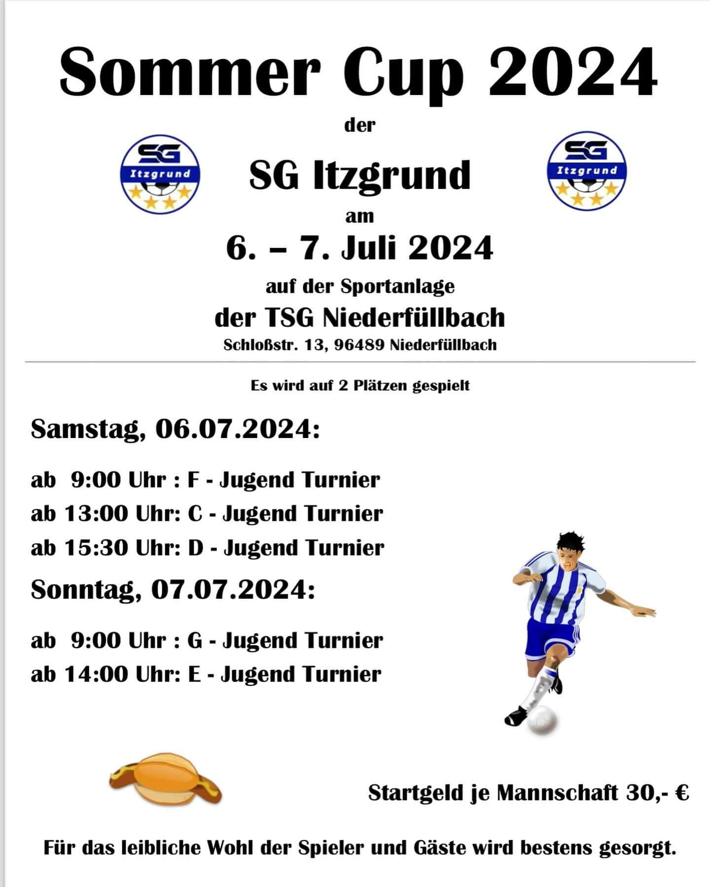 Du betrachtest gerade SG Itzgrund / Sommer-Cup 2024